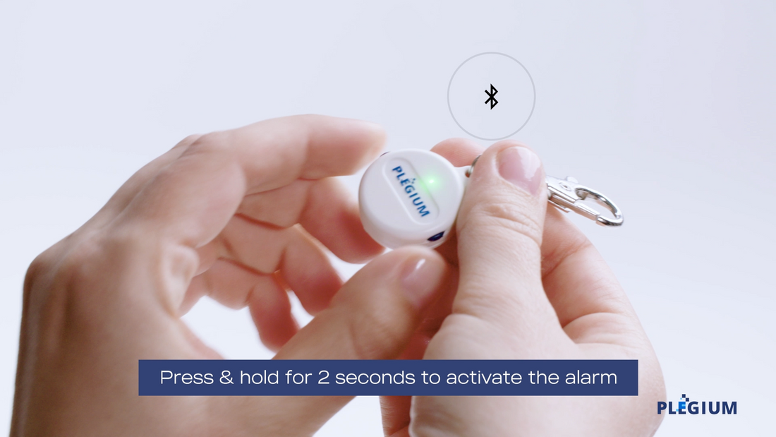 Plegium Smart Emergency Button - Best Personal Alarm Safety Product ...